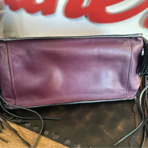 🔥Coach Dreamer Tote 34🔥 With Tattoo x Chelsea Champlain Plum with Moth 🖤 - Picture 8 of 8